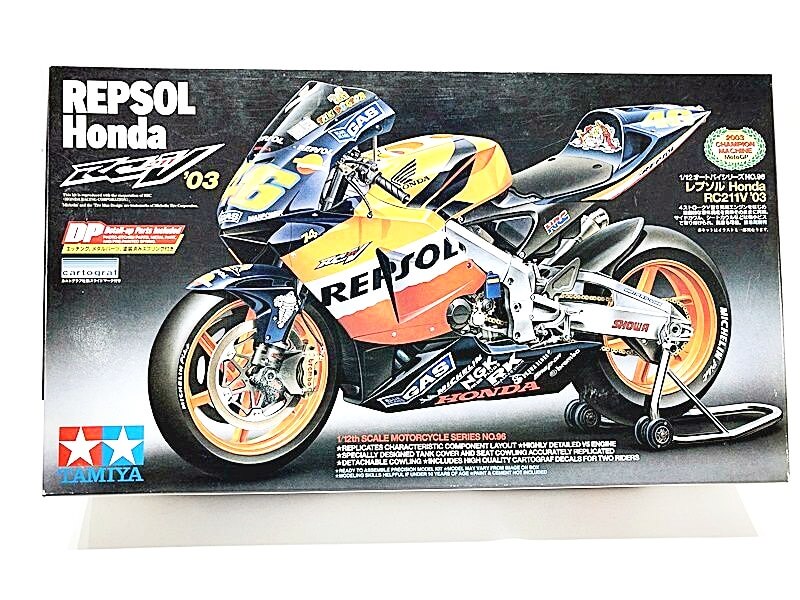 タミヤ　1／12　レプソルホンダ RC211V ’03　14096　プラモデル