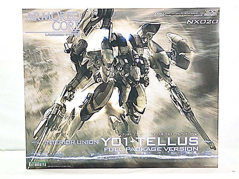 コトブキヤ　アーマード・コア　インテリオル ユニオン Y01-TELLUS（テルス）フルパッケージVer.　プラモデル