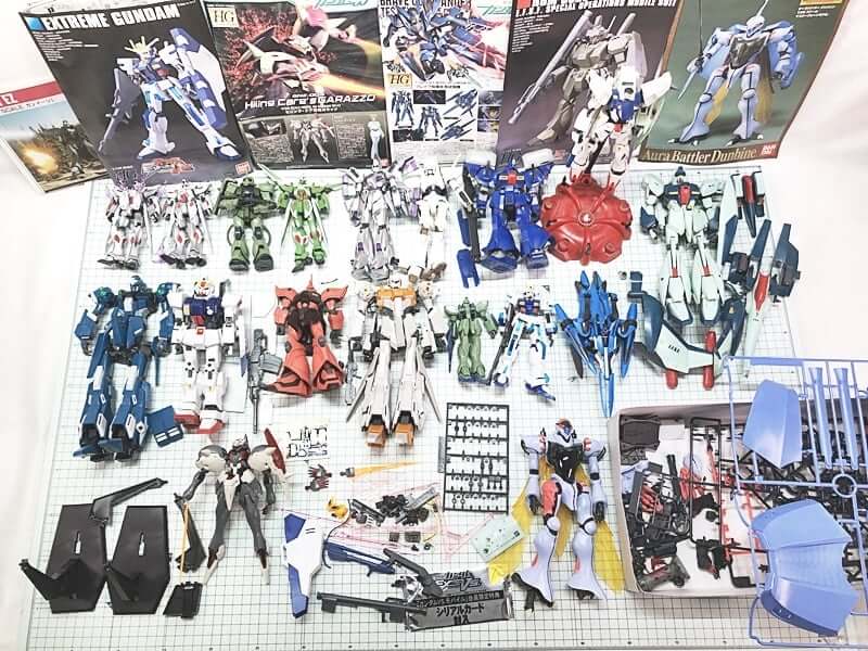 ガンプラ 組済みプラモデル